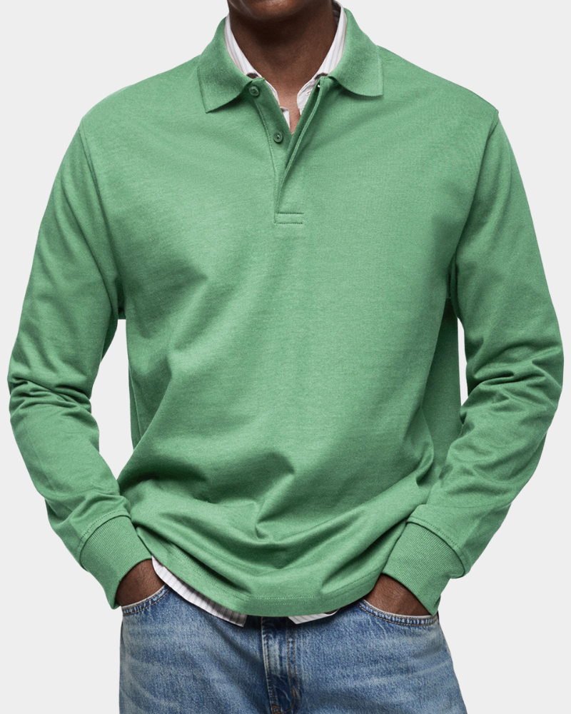 Fintan | The Everyday Long-Sleeve Polo