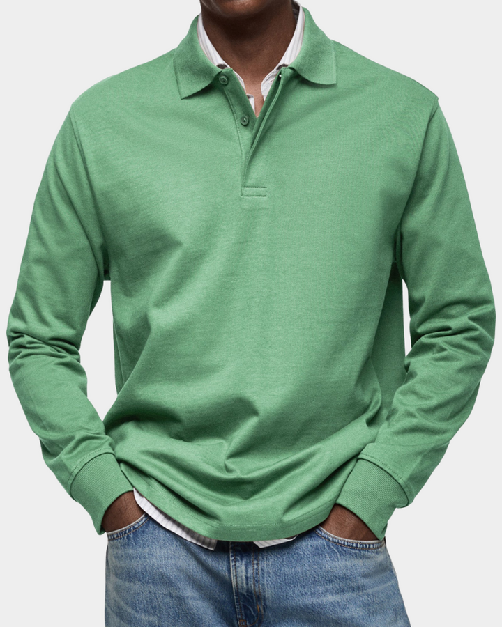 Fintan | The Everyday Long-Sleeve Polo