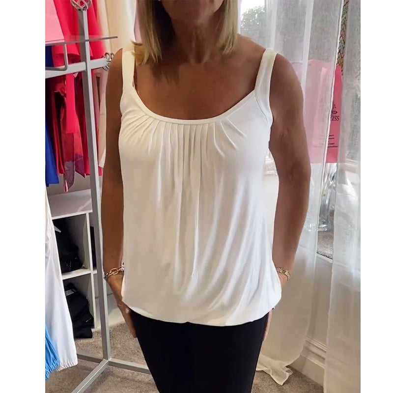 Fern | The Effortless Pleated Top