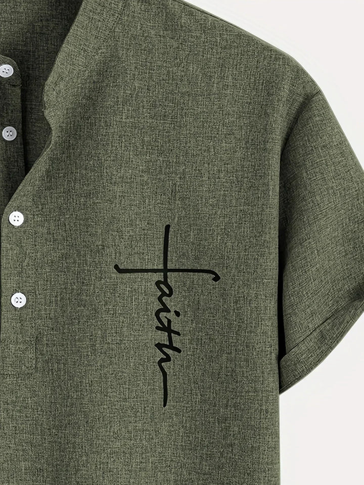 Faolán | The Stand-Collar Statement Shirt