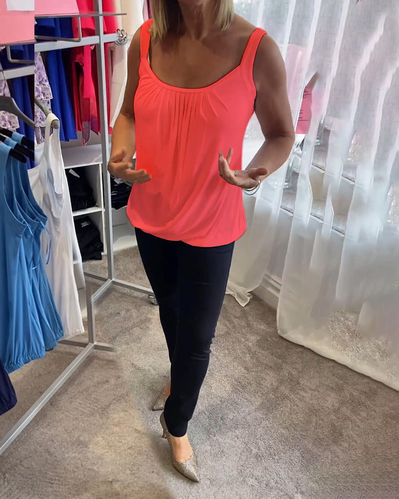 Fern | The Effortless Pleated Top