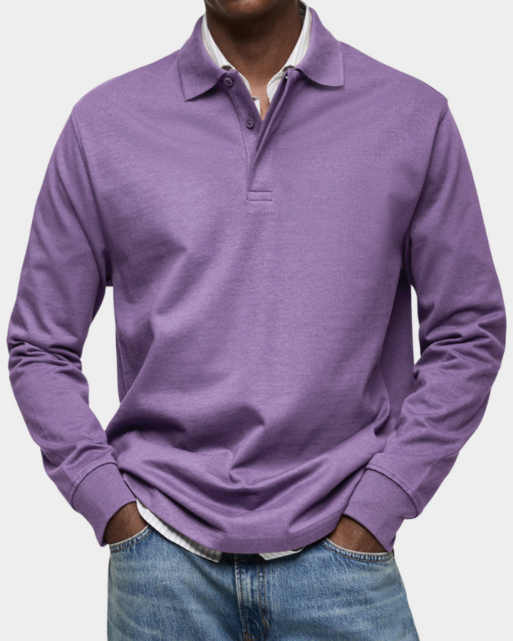 Fintan | The Everyday Long-Sleeve Polo