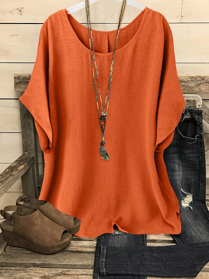 Maighréad | The Easy Round-Neck Top