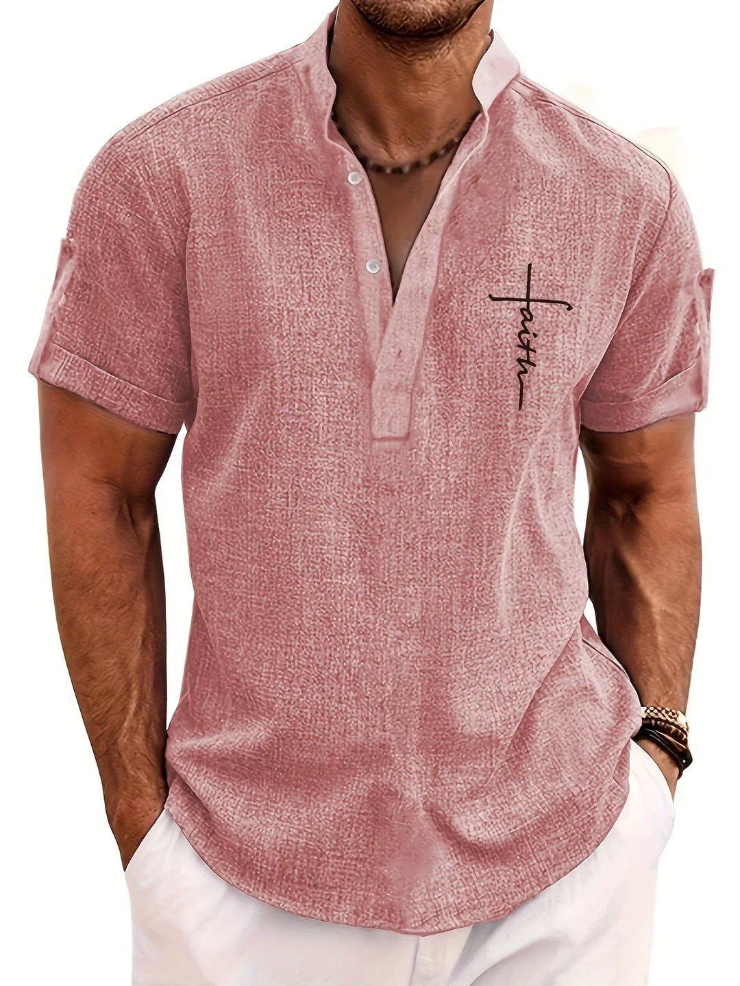 Faolán | The Stand-Collar Statement Shirt