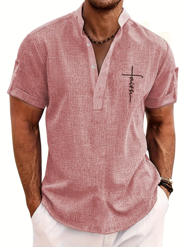 Faolán | The Stand-Collar Statement Shirt