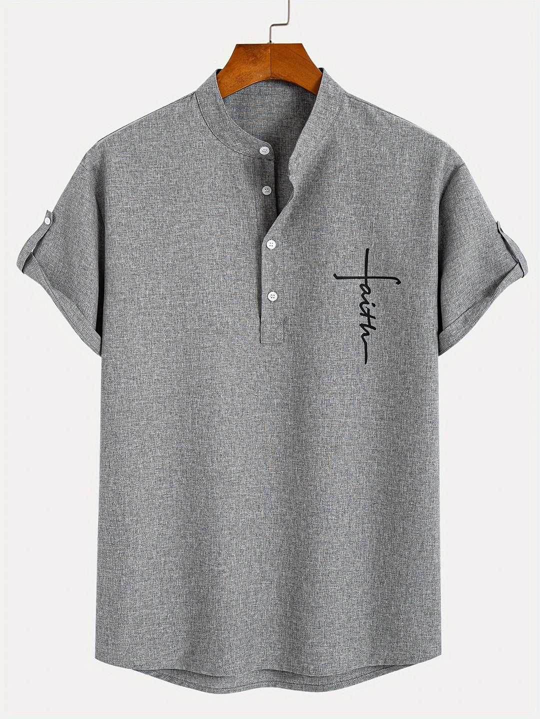 Faolán | The Stand-Collar Statement Shirt