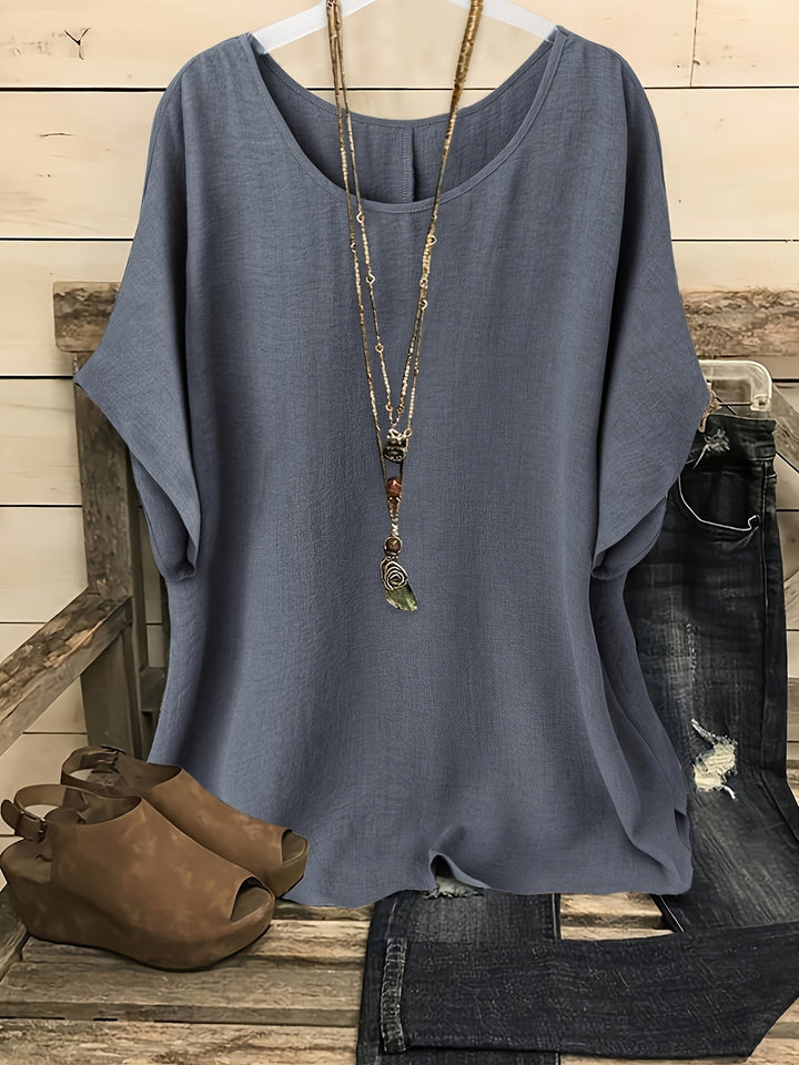 Maighréad | The Easy Round-Neck Top