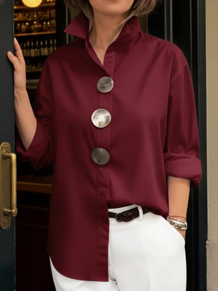 Feidelm | The Statement Button Blouse
