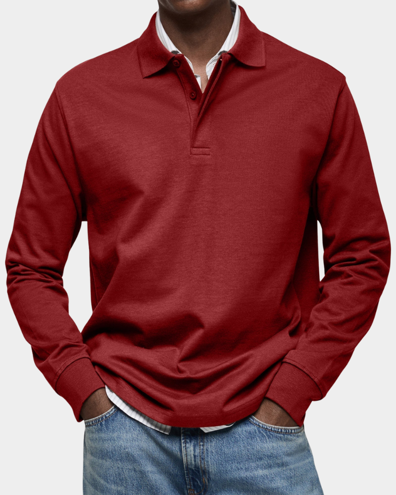 Fintan | The Everyday Long-Sleeve Polo