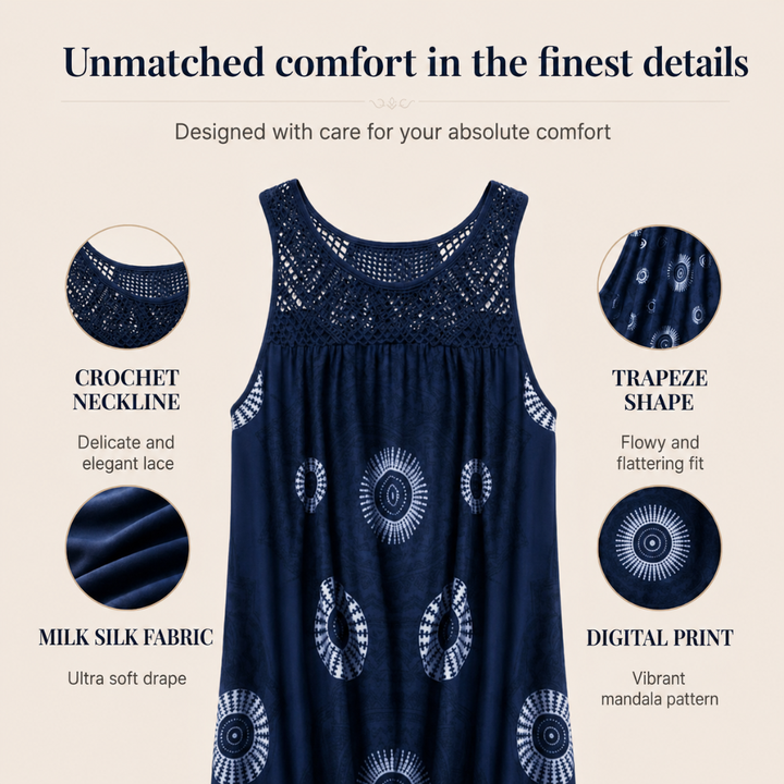 Sunniva | The Sunlit Print Dress