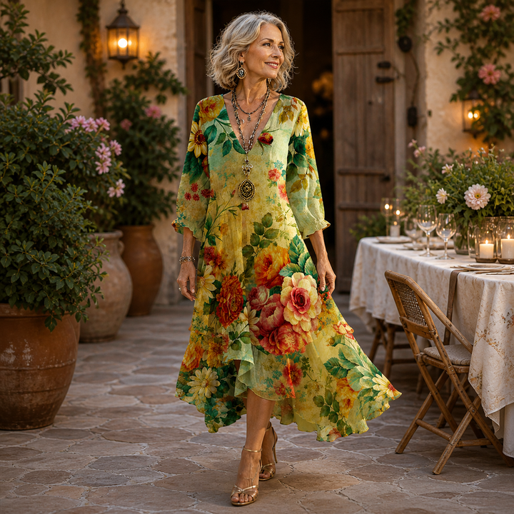 Fenella | The Romantic Floral Midi