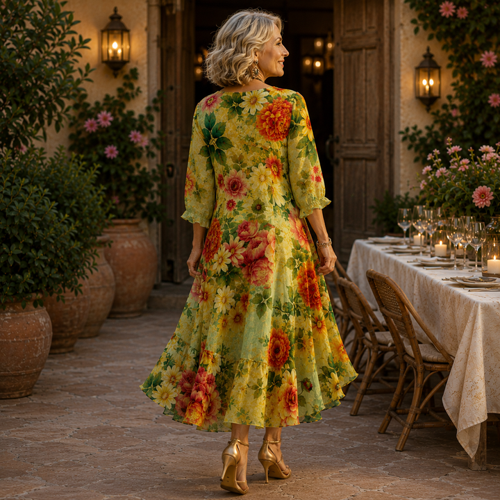 Fenella | The Romantic Floral Midi