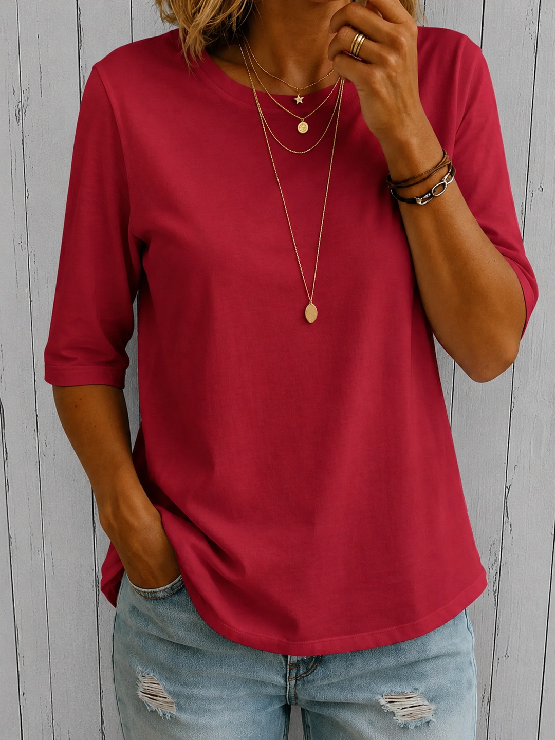 Damhnait | The Classic Half-Sleeve Tee