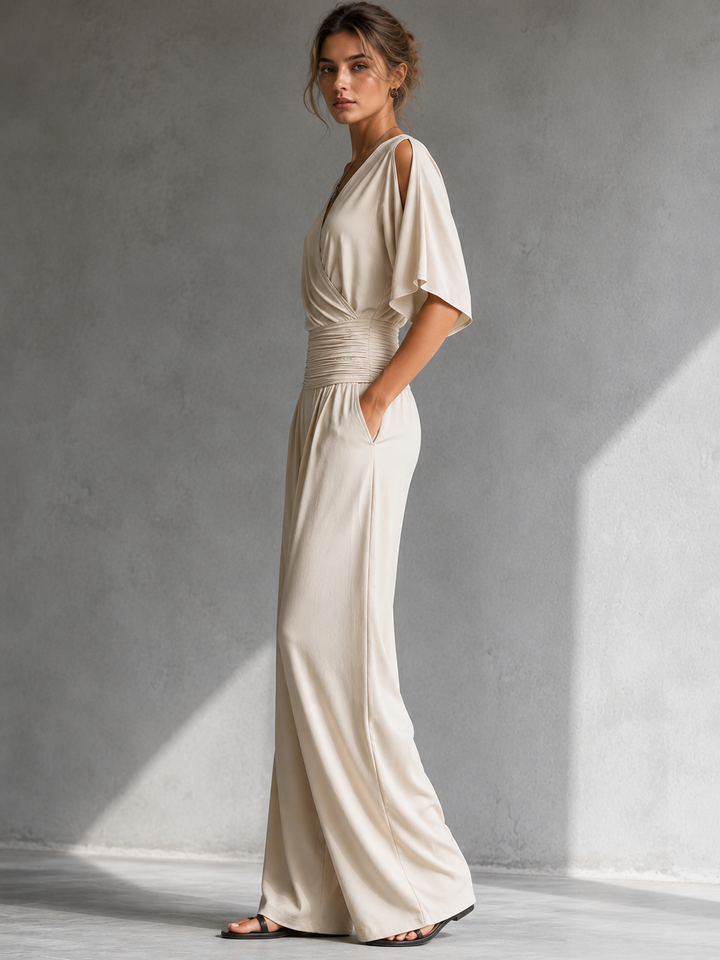 Katarina | The Elegant Wrap-Front Jumpsuit
