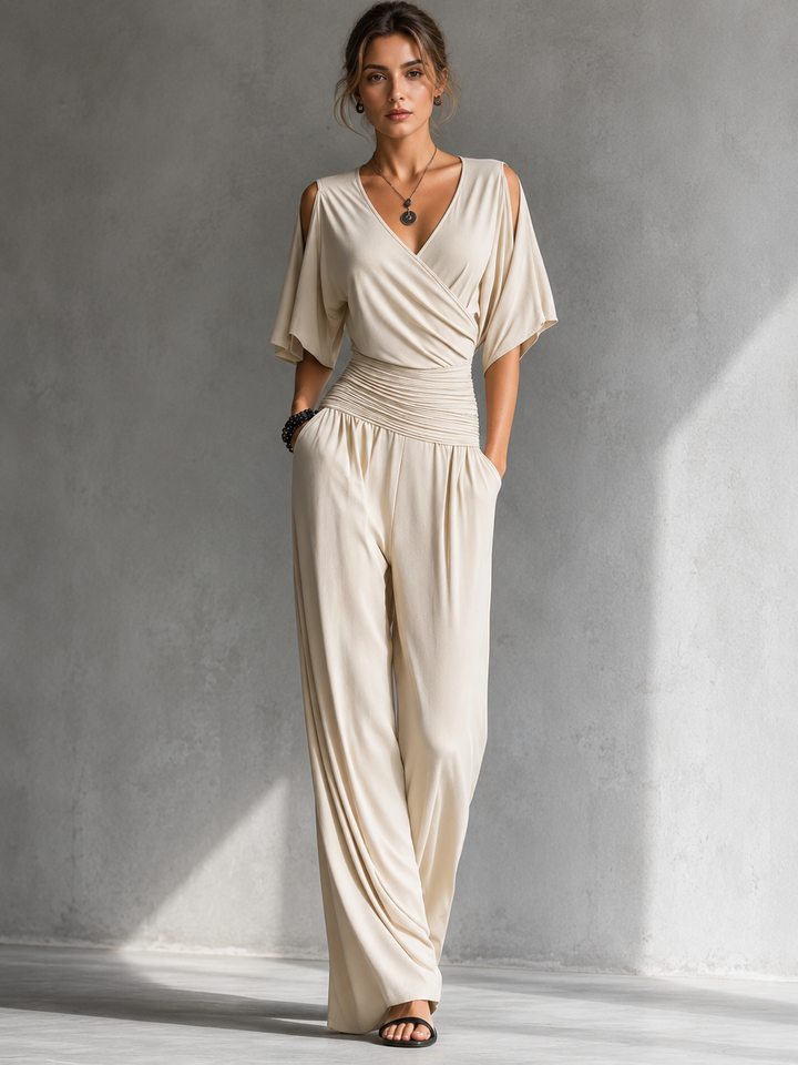 Isolina | The Wrap-Front Two-Piece Set