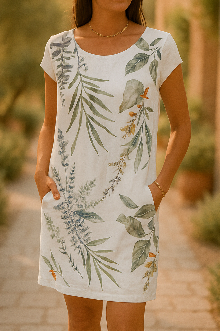 Ines | The Relaxed Botanical Dress