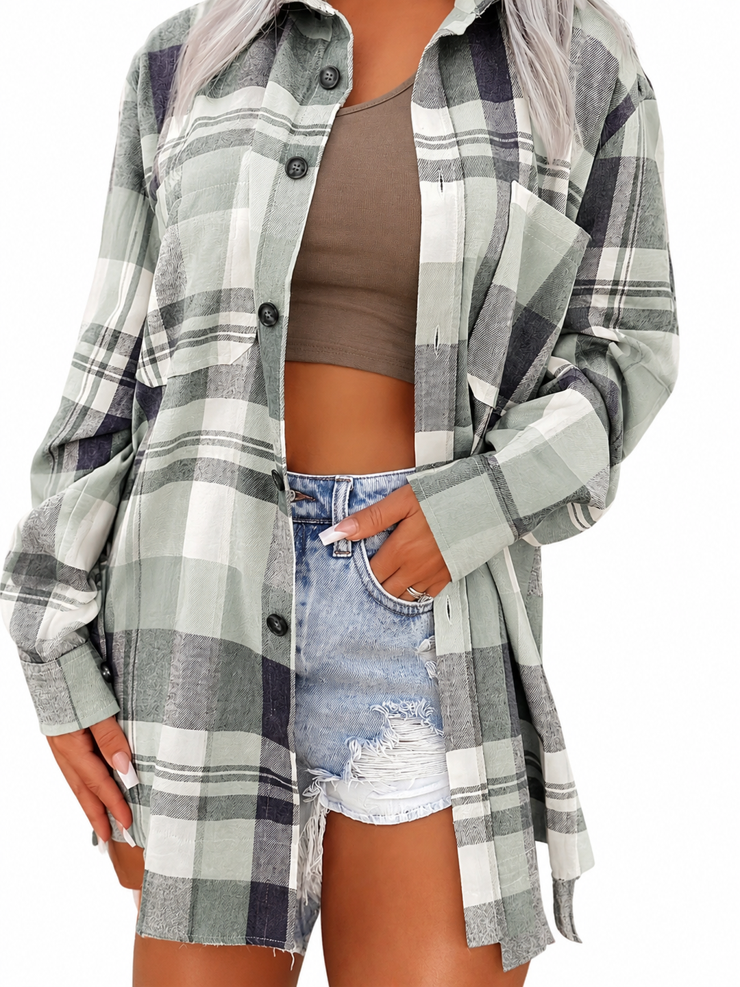 Flidais | The Charming Gingham Shirt