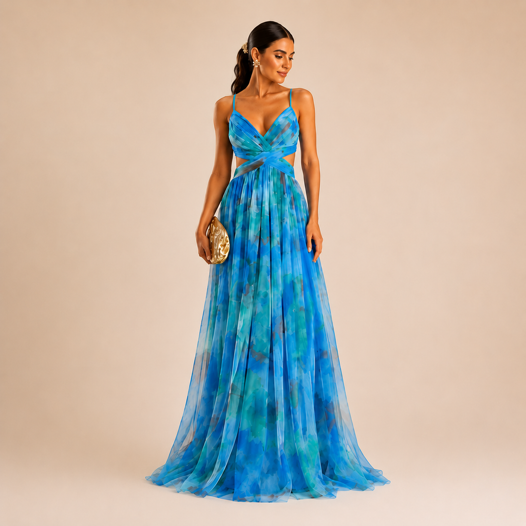 Fionnseach | The Elegant Floral Maxi