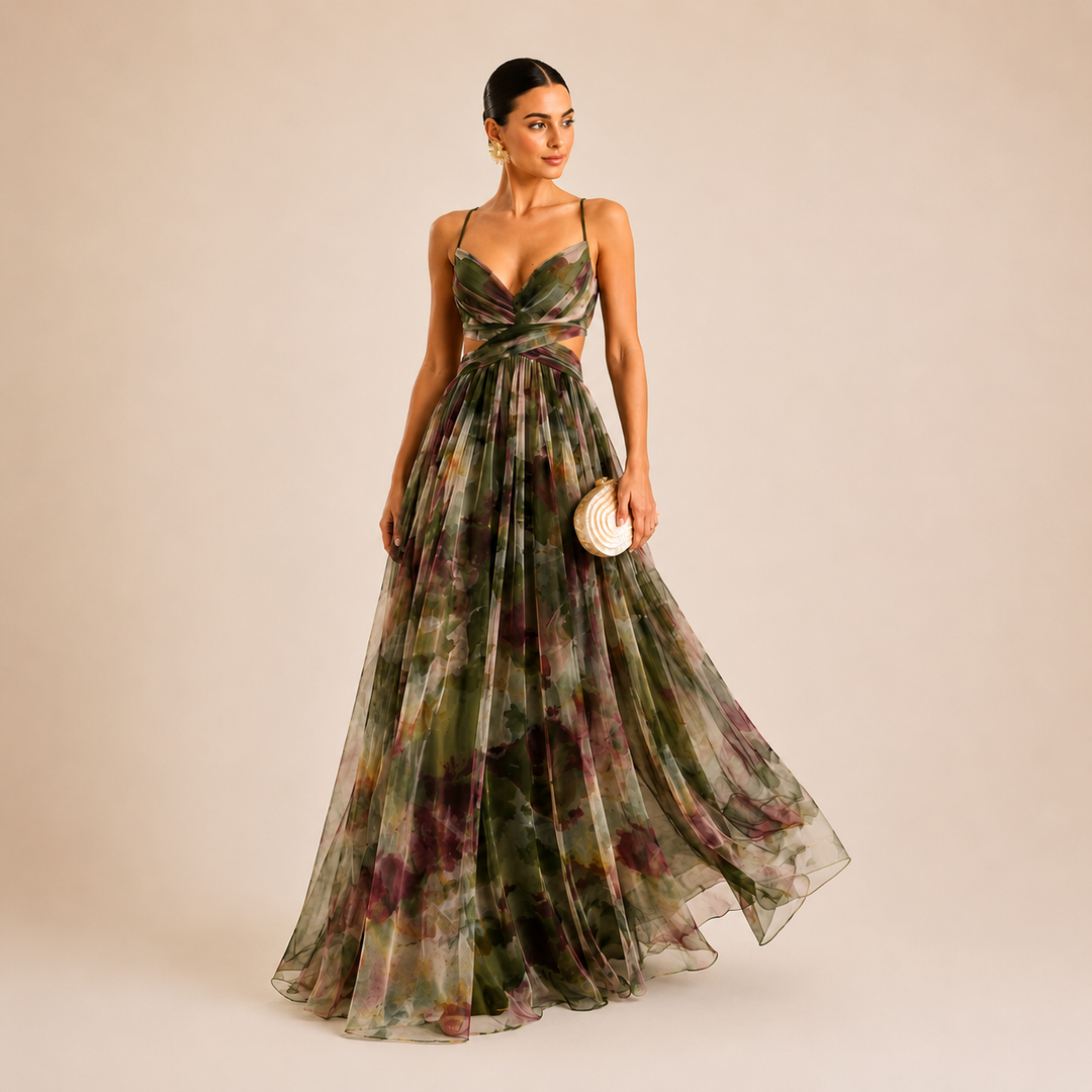 Fionnseach | The Elegant Floral Maxi