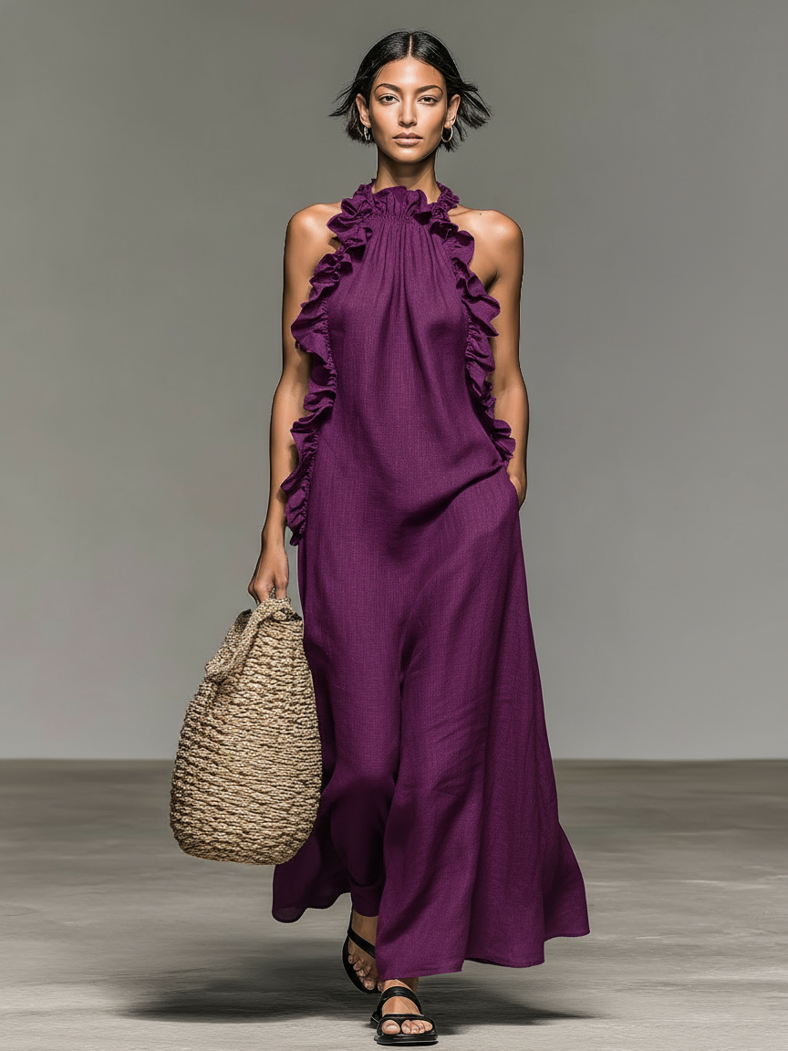 Idalia | The Airy Ruffle Maxi