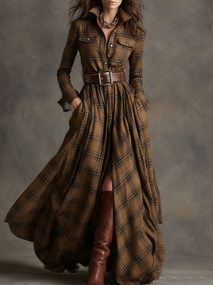 Harriet | Belted Shirt Dress