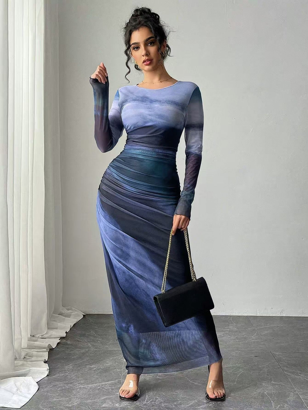 Petronella | The Printed Bodycon Maxi