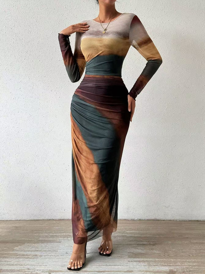 Petronella | The Printed Bodycon Maxi
