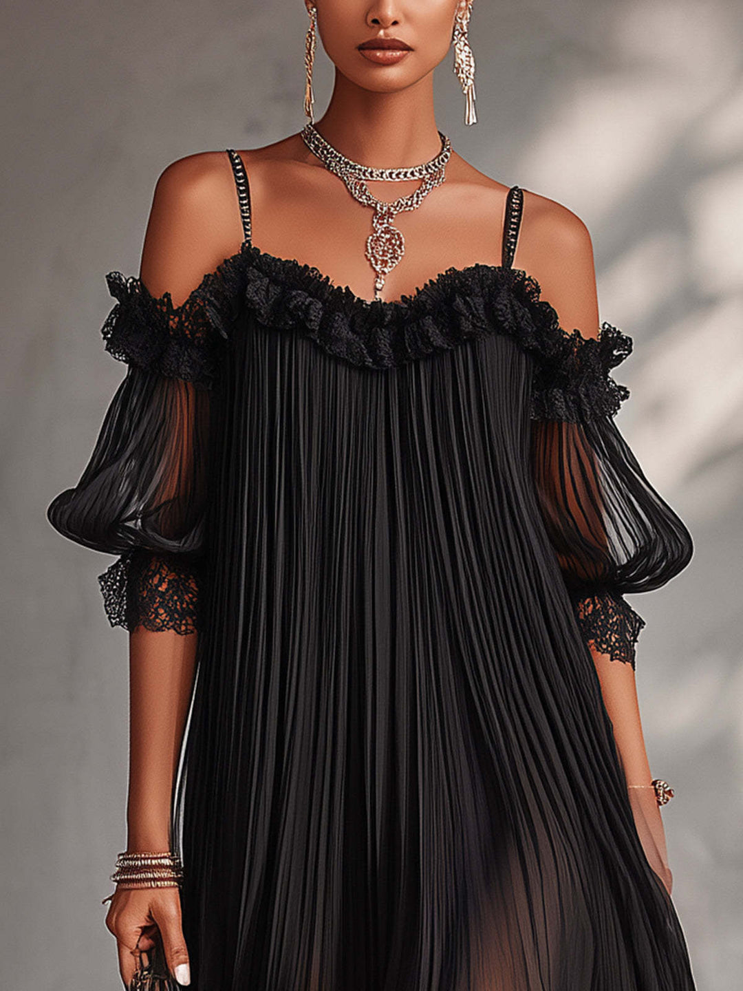 Vivienne | The Romantic V-Neck Maxi