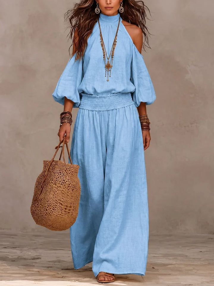 Persephone | The Boho Keyhole Jumpsuit