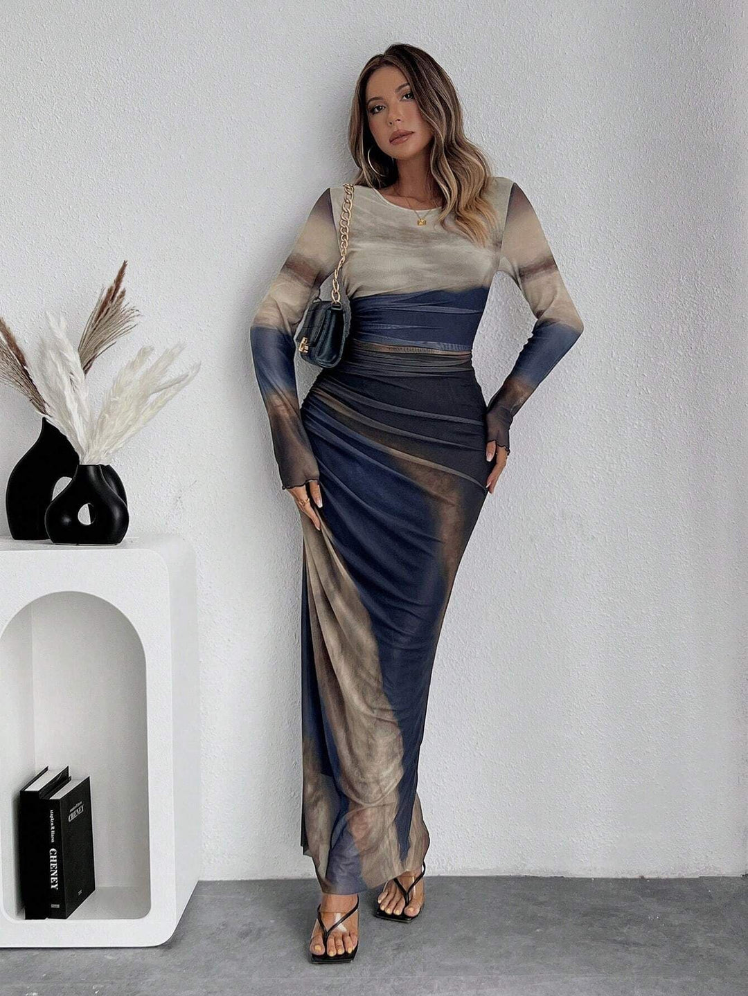 Petronella | The Printed Bodycon Maxi