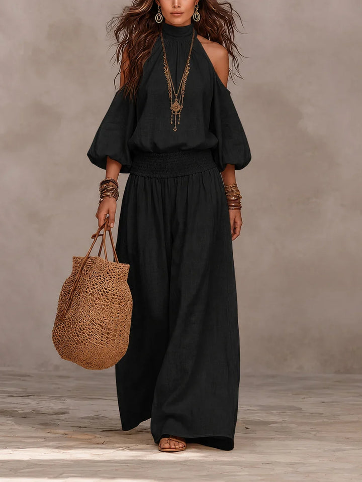 Persephone | The Boho Keyhole Jumpsuit