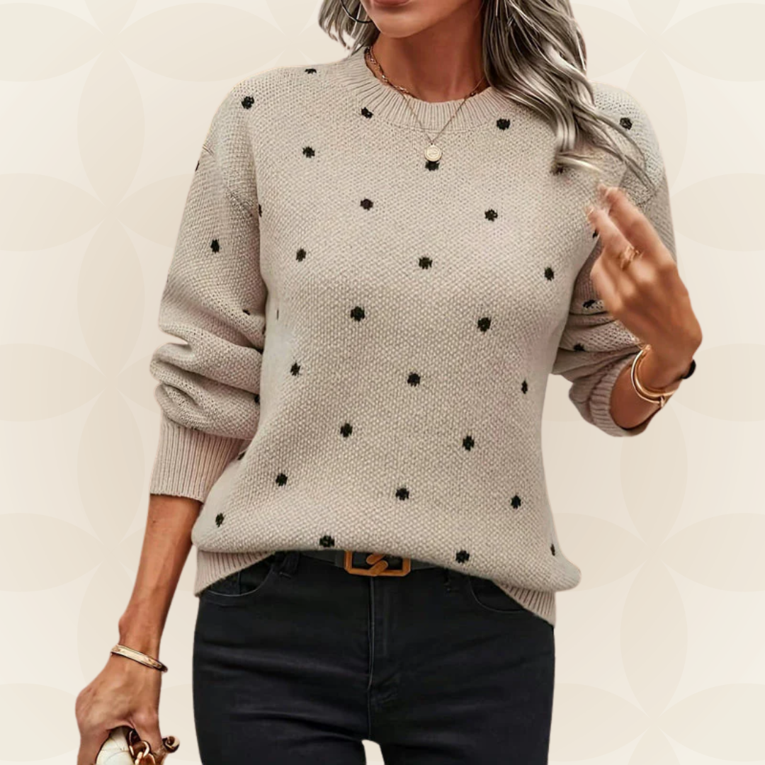 Peggy | The Timeless Polkadot Sweater