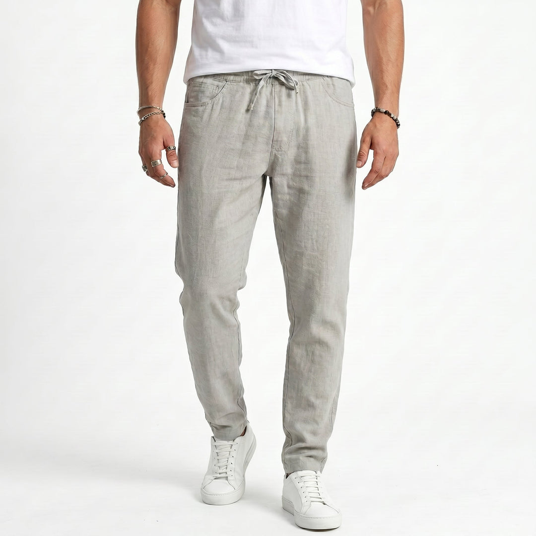 Darragh | The Linen Wide-Leg Trouser