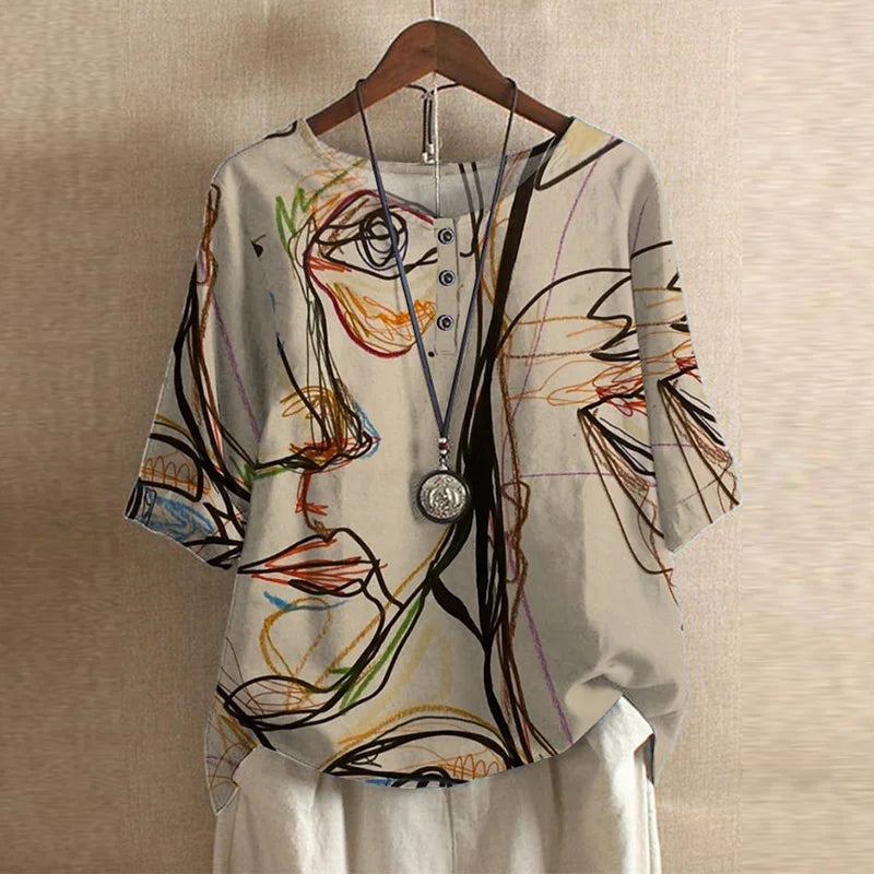 Cecile | The Vintage Charm Blouse