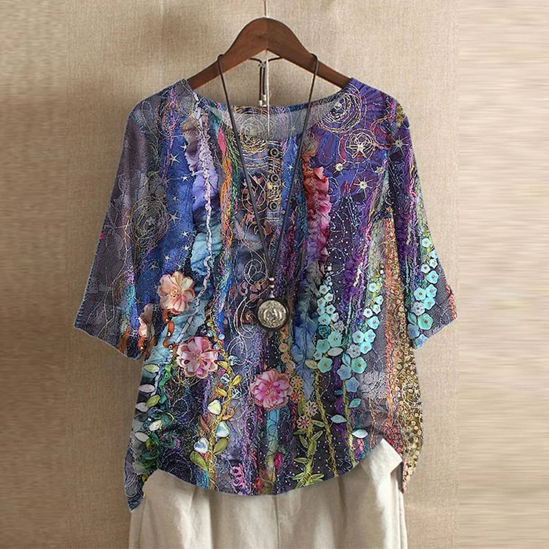 Cecile | The Vintage Charm Blouse
