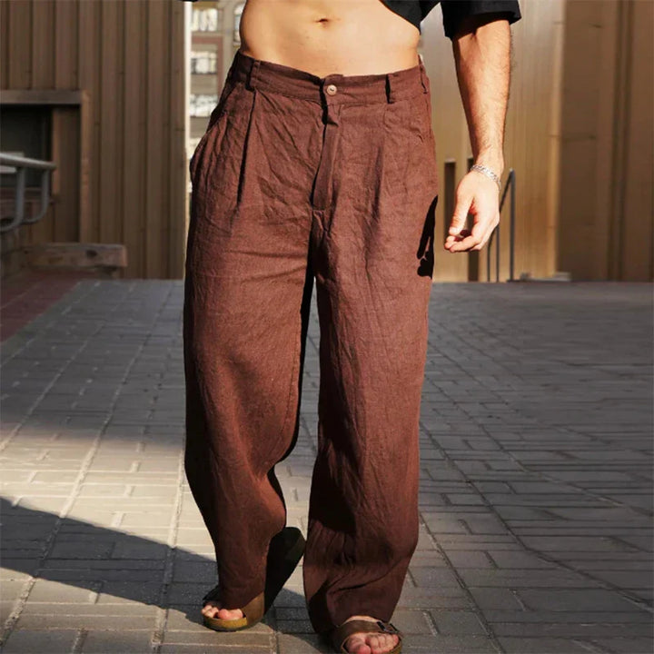 Éamonn | The Linen Trouser Done Right