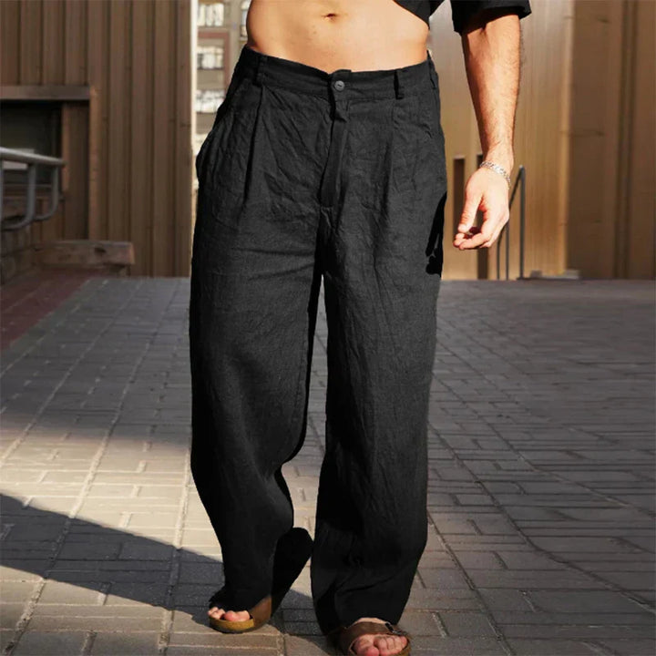 Éamonn | The Linen Trouser Done Right
