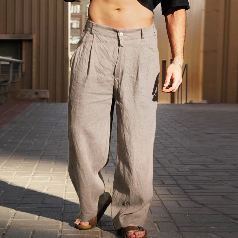 Éamonn | The Linen Trouser Done Right