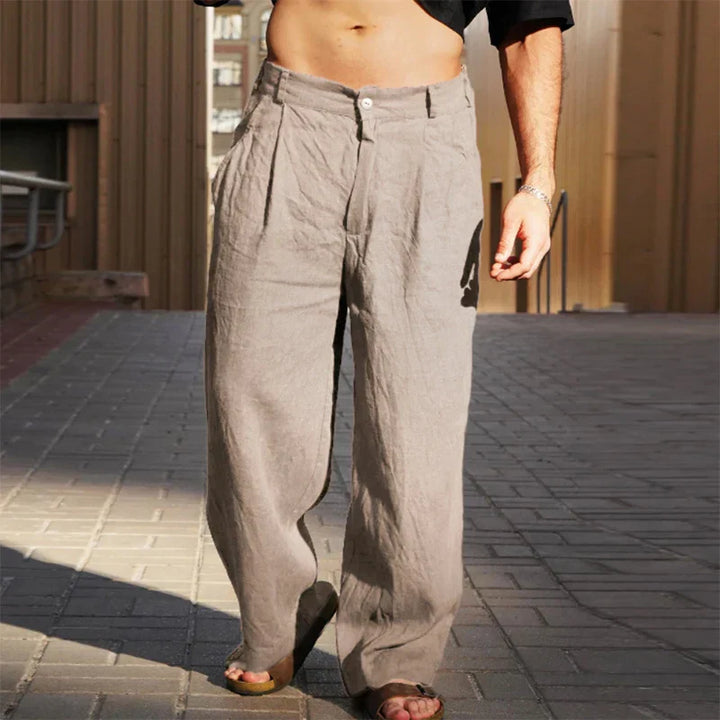 Éamonn | The Linen Trouser Done Right