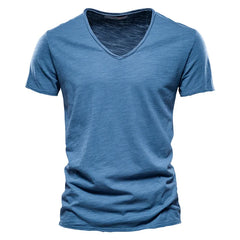Richard | Men's Casual Cotton V-Neck Shirt