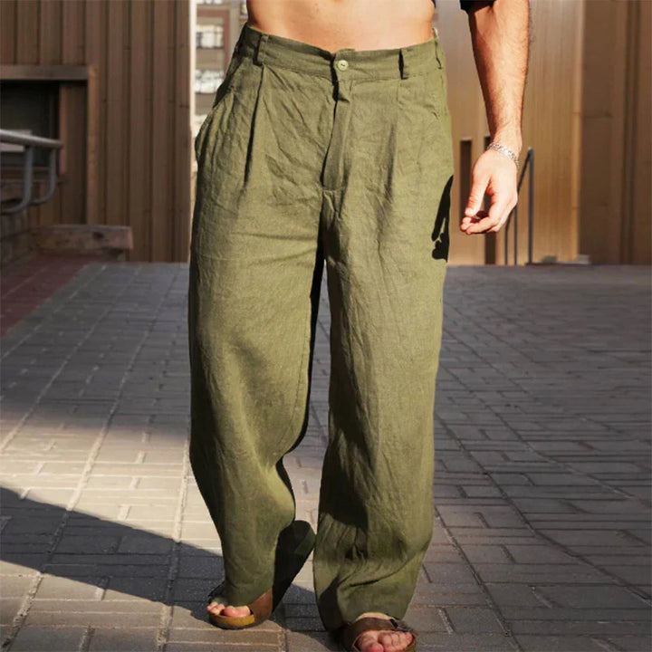 Éamonn | The Linen Trouser Done Right