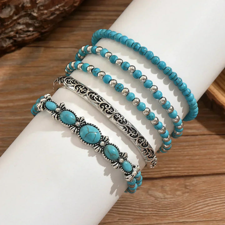 Toirinn | The Layered Turquoise Bracelet