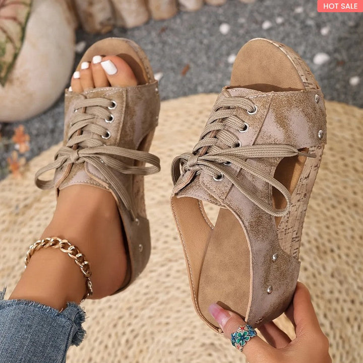 Matilda | The Edgy Comfort Wedge