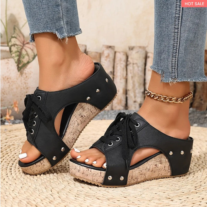 Matilda | The Edgy Comfort Wedge