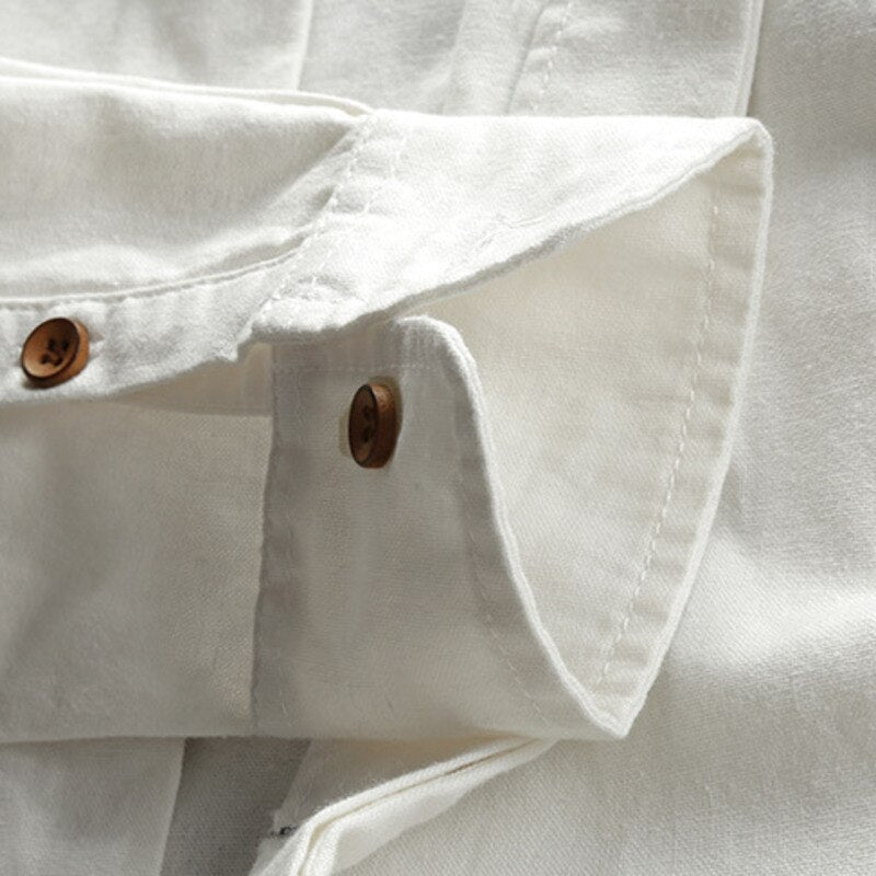 Pax | The Stand-Collar Button Shirt