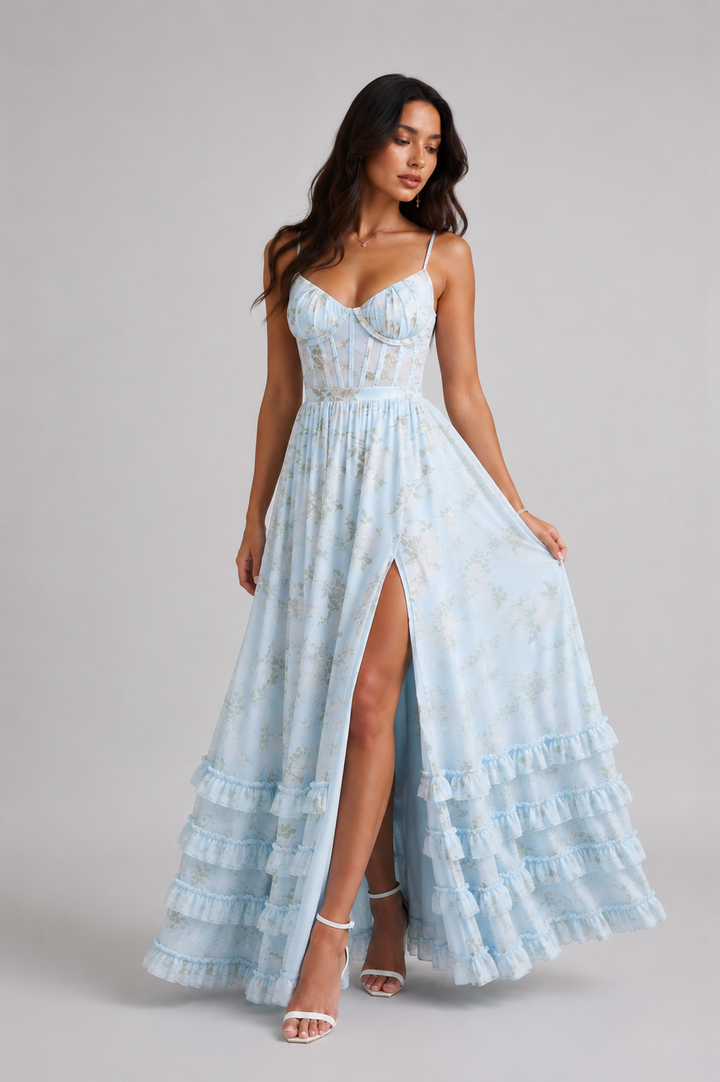 Aoibhinn | The Romantic Flowing Dress