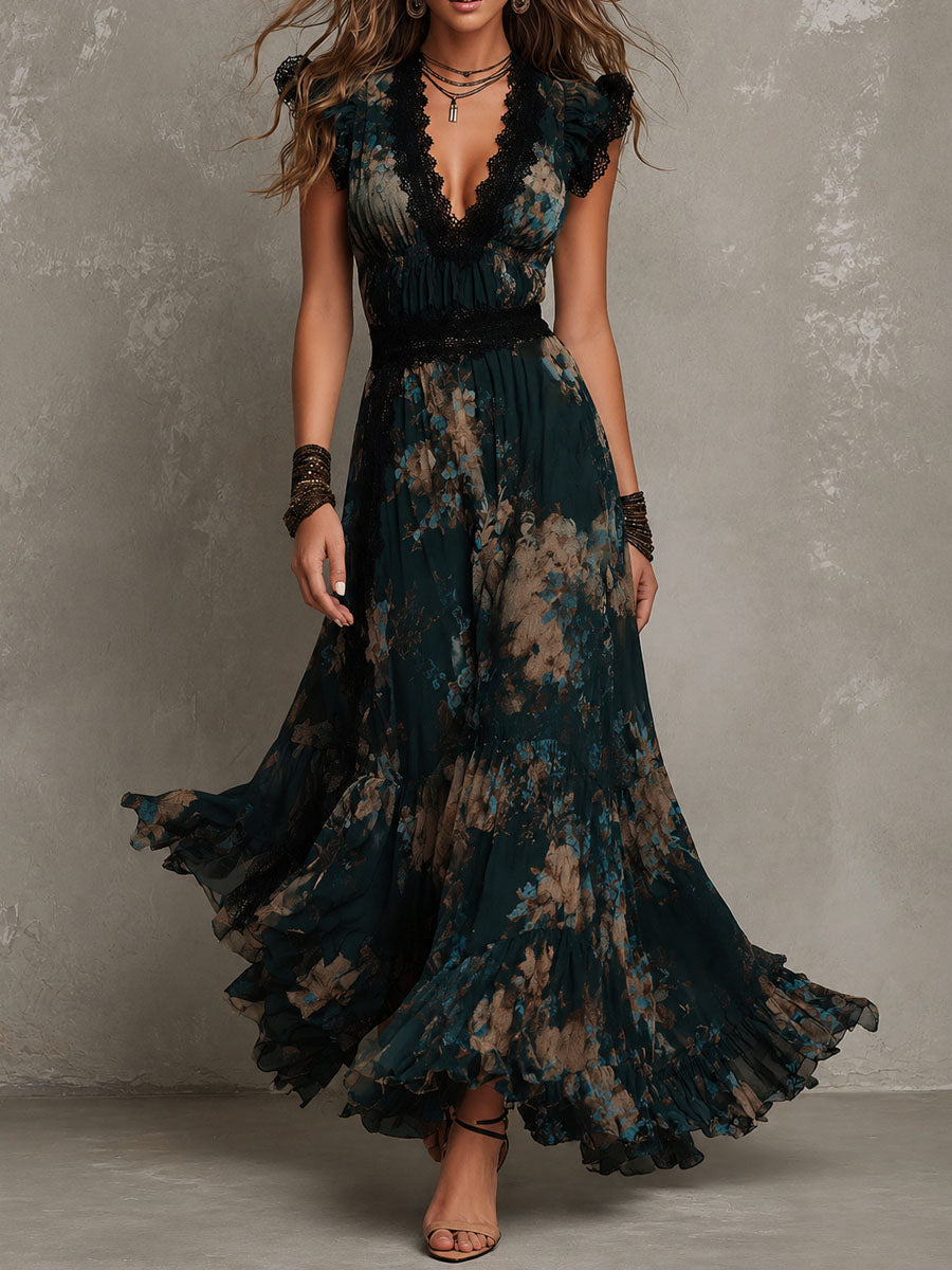 Séverine | The Romantic Tiered Maxi