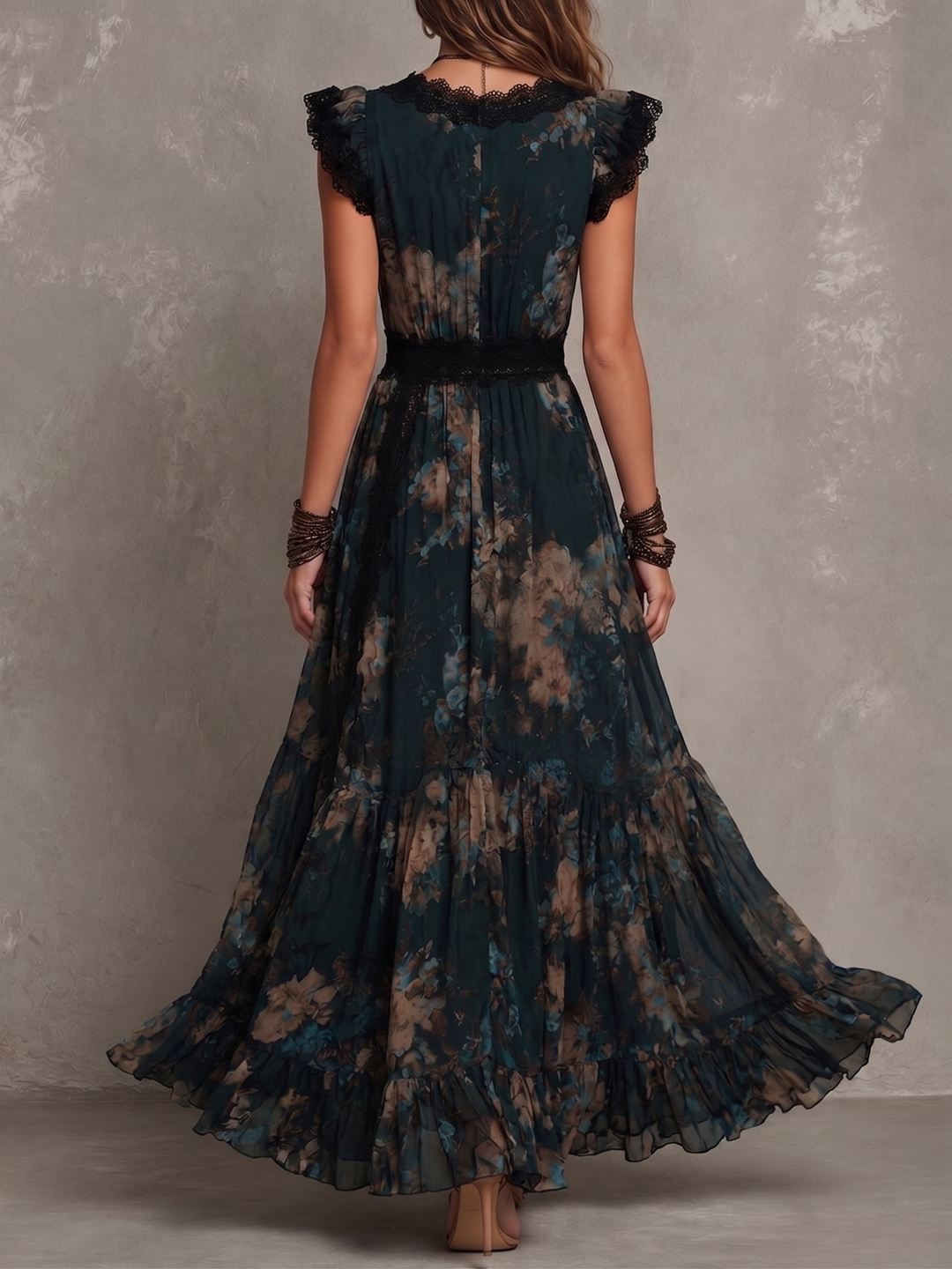 Séverine | The Romantic Tiered Maxi