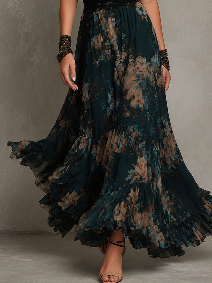 Séverine | The Romantic Tiered Maxi