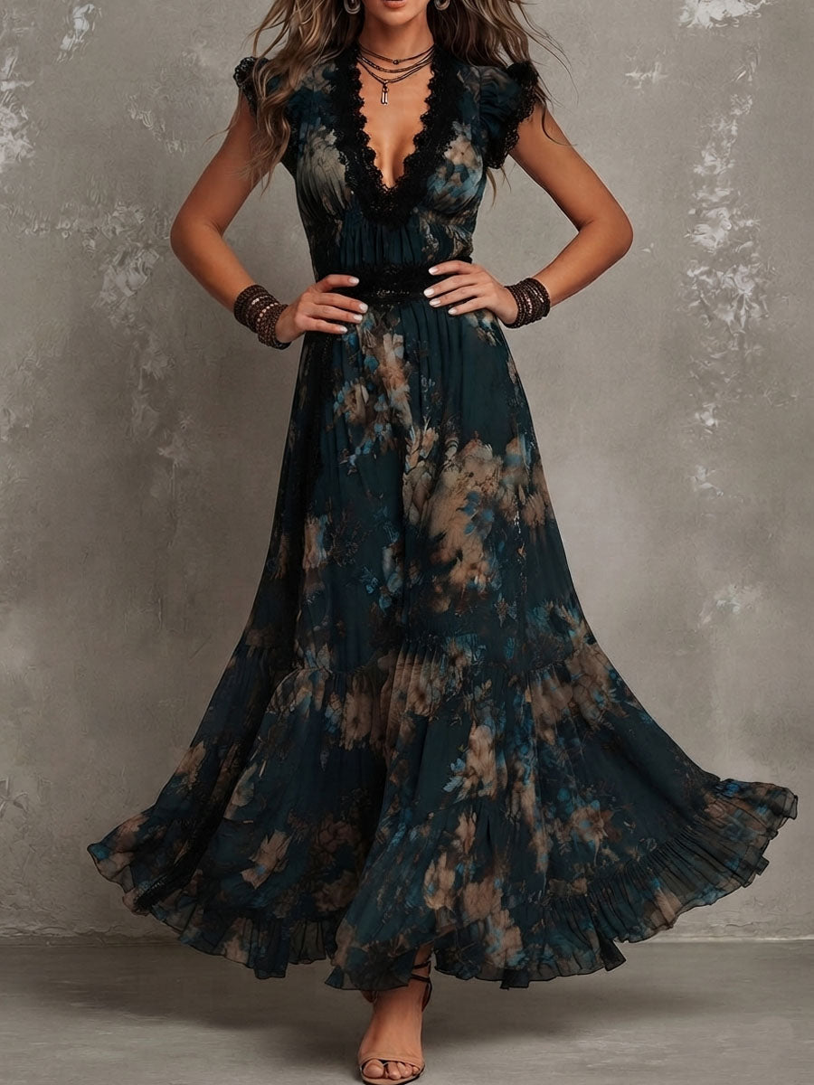 Séverine | The Romantic Tiered Maxi